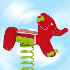 Elefánt rugós játék