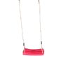 Red plastic swing - with 2.5 m PP rope