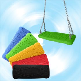 Rubber-covered premium floor swing with 2 m chain