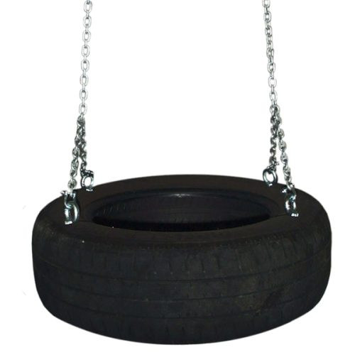 Horizontal tire swing - with 2m chain
