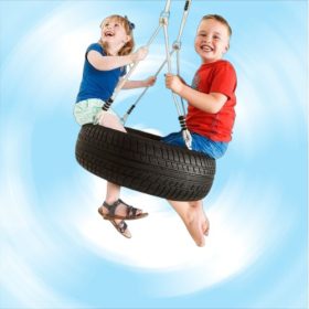 PH kötél – Vízszintes gumiabroncs hintához