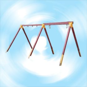 Kétüléses lengőhinta, fészekhinta állvány