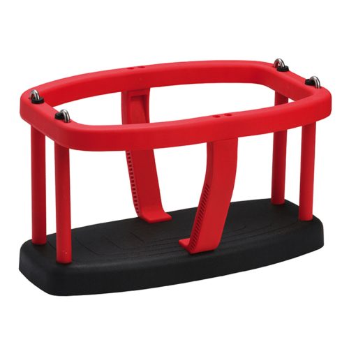 Public baby swing with chain