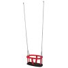 Public baby swing with chain
