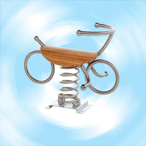 Bicycle spring metal toy