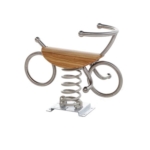 Bicycle spring metal toy