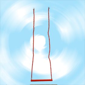 Alubetétes trapézhinta gumibevonatú lánccal