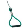 Public gymnastic ring with steel insert