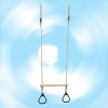 Trapeze swing with plastic rings - PH rope