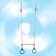 Trapeze swing with plastic rings - PH rope
