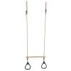 Trapeze swing with plastic rings - PH rope