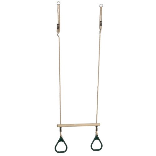 Trapeze swing with plastic rings - PH rope