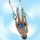 Triangular plastic ring swing - with PH rope