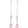 Triangular plastic ring swing - with PH rope