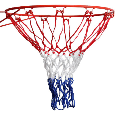 Basketball hoop with net