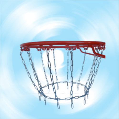 Horganyzott lánc háló kosárlabda gyűrűhöz