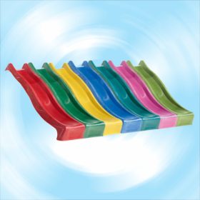 Yard wave slide - HDPE 1.5 m starting height
