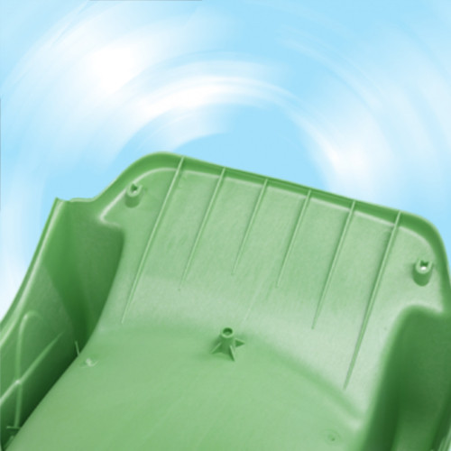Yard wave slide - HDPE 1.5 m starting height